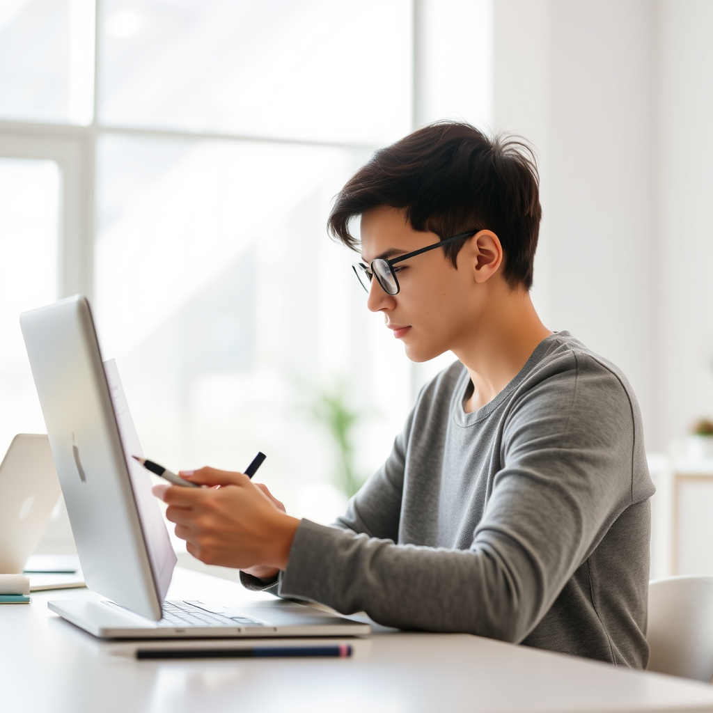Person completing online survey
